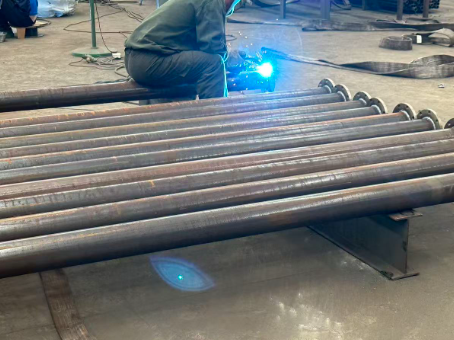 崇明20#无缝注浆管加工108*6钢花管棚管